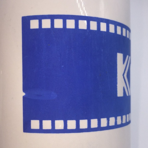 Konica Cameras & Film Advertising Coffee Tea Mug Ceramic Vintage 1980s - Picture 6 of 8